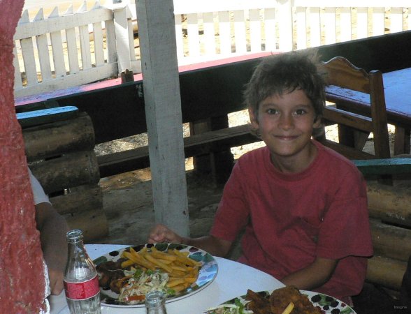 8- Poulet frites pour les 10 ans de Bastien 